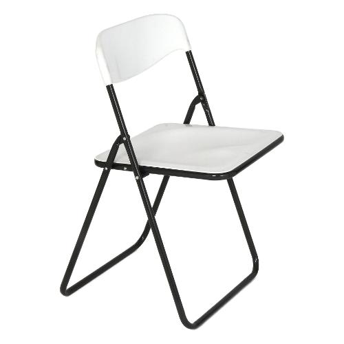 Metal F.A.R. POKER Sedia Bianco