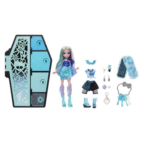 Mattel Set bambola Segreti da Brivido Colori Mostruosi Lagoona Blue MONSTER HIGH HNF77