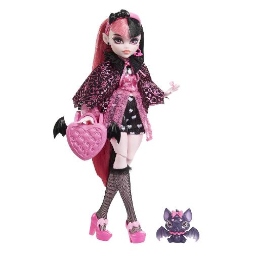 Mattel Bambola Draculaura (15cm) MONSTER HIGH HHK51