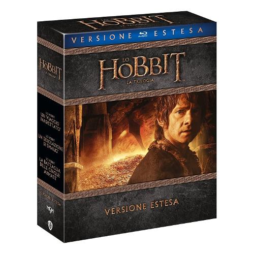 Warner Entertainment Blu Ray Hobbit Trilogia Extended Rimasterizzata (9 Blu Ray) - Peter Jackson 1000826679
