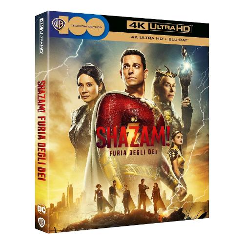 Warner Entertainment Blu Ray 4K Shazam! 2 Furia Degli Dei (4K Ultra Hd + Blu Ray) - David F. Sandberg 1000828053