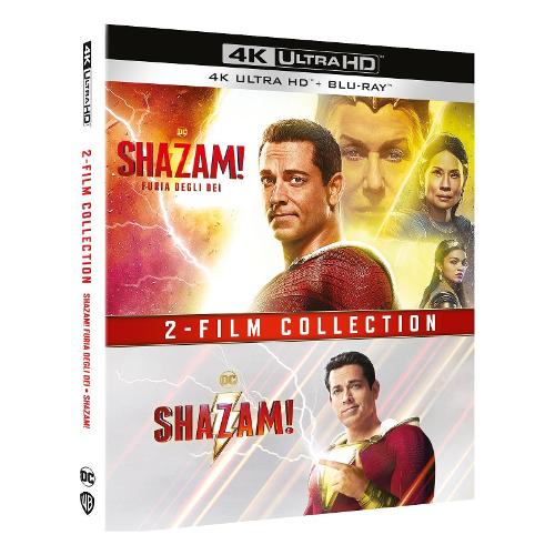 Warner Entertainment Blu Ray 4K Shazam! / Shazam! 2 - Furia Degli Dei (2 4K Ultra Hd+2 Blu-Ray) - David F. Sandberg 1000828276