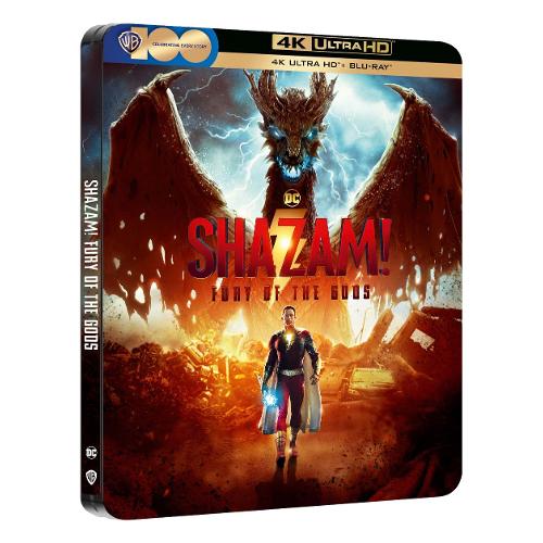 Warner Entertainment Blu Ray 4K Shazam! 2 Furia Degli Dei (Steelbook) (4K Ultra Hd + Blu Ray) - David F. Sandberg 93048