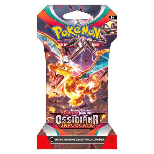 Gamevision Carte gioco Scarlatto e Violetto 3 Paper Sleeve POKÉMON Assortito PK60341 I