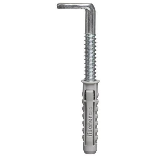 Fischer Set tasselli plastica, gancio lungo (1,2 cm) Sx Plus WDS 12 K 567558