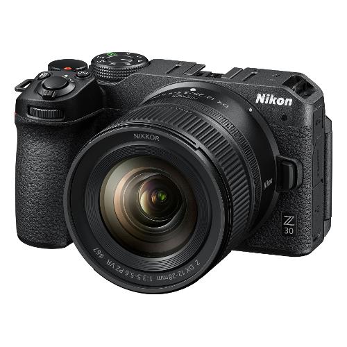 Nikon Fotocamera mirrorless 20,9Mpx APS C Z30 Kit 12 28 PZ VR + 64GB Black NMZ045