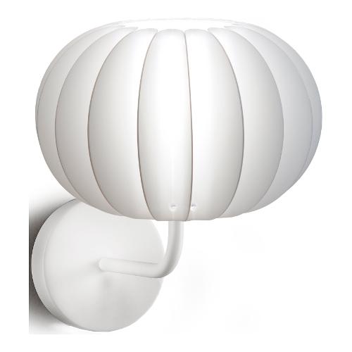 Linea Zero Applique ARENA Bianco (28x31x30cm) ARENA A 30 W 1 luce - E27 - Max 30W