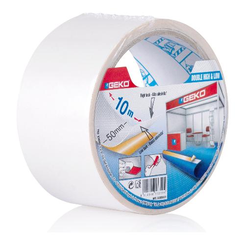 Geko Nastro biadesivo Extraforte Double High&Low 5cm x 10m 22020 30