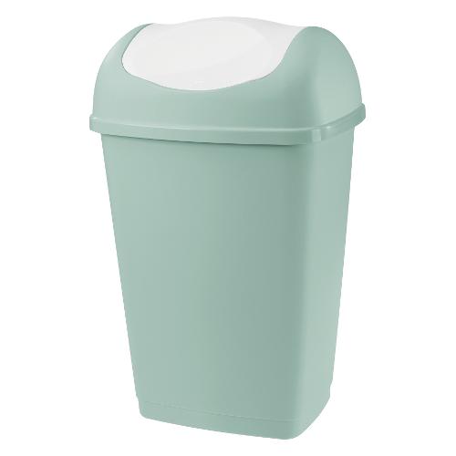 Tontarelli Pattumiera (50L) coperchio basculante GRACE Salvia 8101951ACF