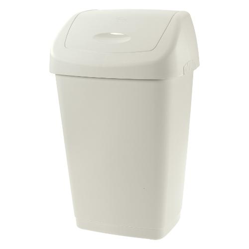 Tontarelli Pattumiera (25L) coperchio basculante AURORA Bianco 8101384112