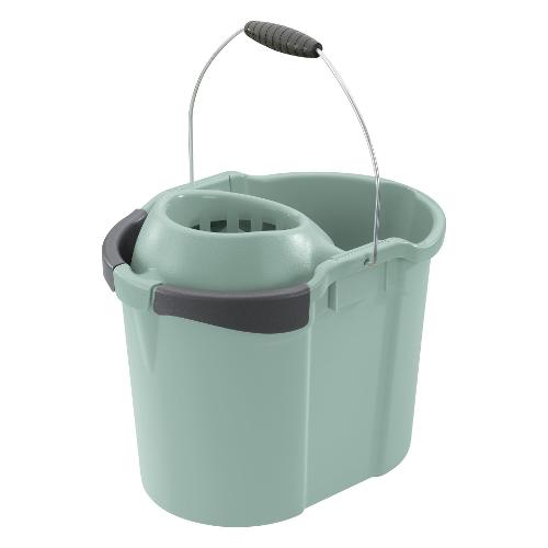 Tontarelli Secchio mocio (16L) con strizzatore AURORA Salvia 8101474814