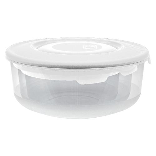 Tontarelli Set contenitori alimenti 3 pz 500 ml, 1,0 e 1,7 lt FAMILY FOOD Bianco 9040669112
