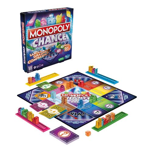 Hasbro Monopoly Classico Gioco Da Tavolo Per Famiglie E Bambini, Dagli 8  Anni In Su, Multicolore : : Giochi e giocattoli