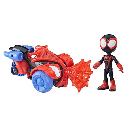 Hasbro Miles Morales con tecno moto MARVEL SPIDEY F74555X0