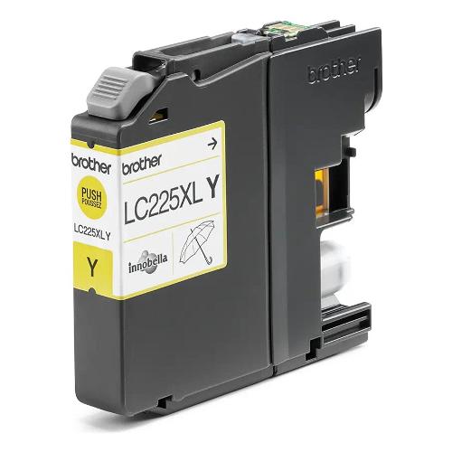 Brother Cartuccia stampante Set Ombrello Giallo LC225XLY