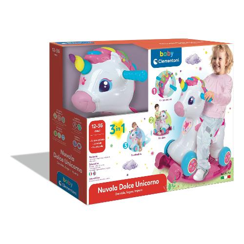 Clementoni Cavallino dondolo Nuvola Dolce Unicorno 12-36m BABY 17855