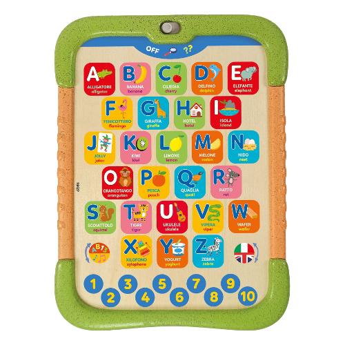Clementoni Gioco prescolare Alpha Pad 36m+ SAPIENTINO 16427