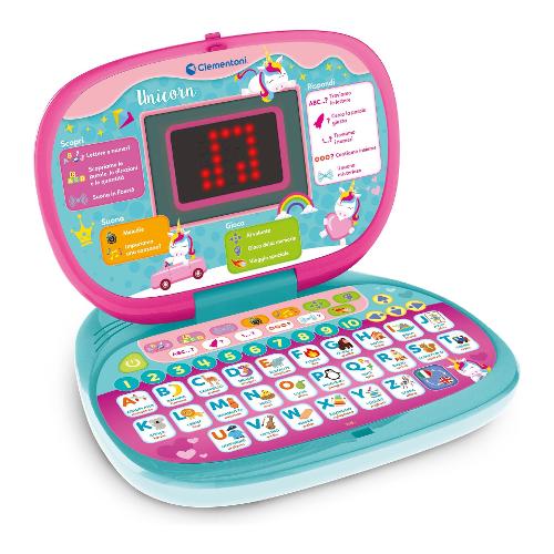 Clementoni Gioco educativo Primo Laptop DOT Unicorn COMPUTER KID 16455