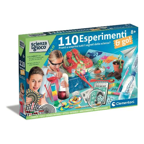 Clementoni Gioco educativo 110 Essperimenti & Go! SCIENZA E GIOCO 19361