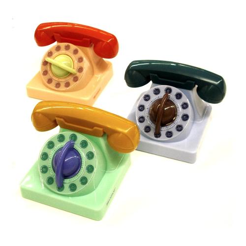 Brandani Timer cucina (9x12x18cm) Telefono 0-60 min Assortito 52715