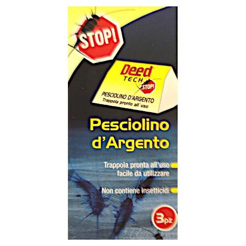 Fito Deed Tech Esca Siver Fish generico per insetti striscianti 3 strisce adesive X610401