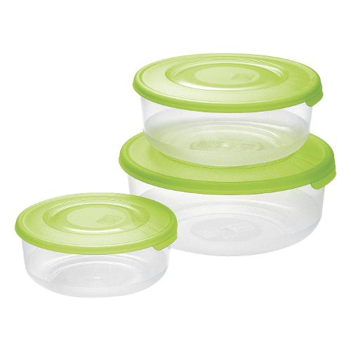 Set contenitori alimenti FAMILY FOOD Verde 3 904066981A