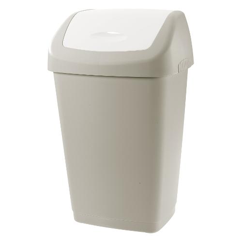 Tontarelli Pattumiera (25L) coperchio basculante AURORA Tortora 8101384ACE