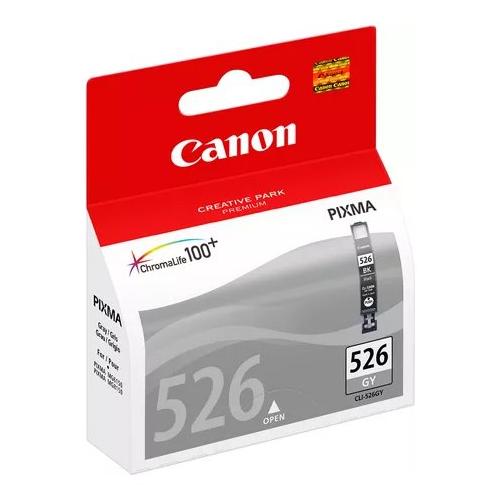 Canon Cartuccia stampante Linea CLI-526 Grigio CHROMALIFE 100+ Cli 526Gy 4544B001