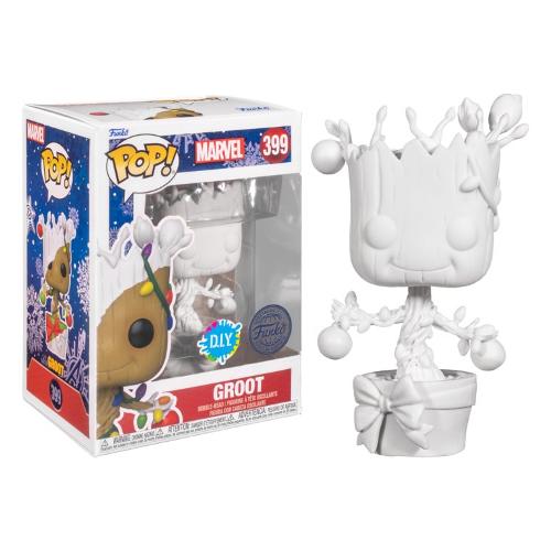 Funko POP HOLIDAYS Marvel Groot DIY Limited Edltion 399 57973