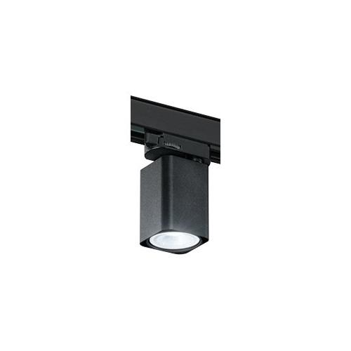 Perenz Faretto spot binario BINARIO Nero opaco (6x6cm) 10S46887 N 1 luce - GU10 - Max 35W