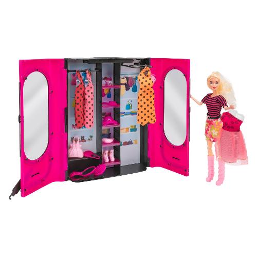 Globo Set bambola Armadio Fashion con accessori IL MONDO DI OLLY 41500