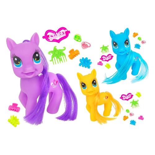 Globo Playset Magic Pony con accessori W’TOY Assortito 41148