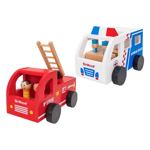 Globo Mezzo Sos Soccorso in legno 10m+ SIR WOOD Assortito 39920