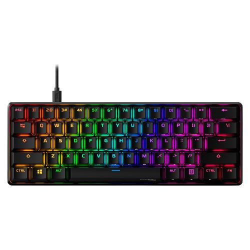 HyperX Tastiera computer ALLOY ORIGINS 60 Mechanicak HX Red Wired Black 4P5N4AA