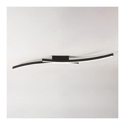 Vivida International Plafoniera HYPERBOLA Nero (120x8,5x48cm) 0097 20 NE WN 1 luce - LED - Max 30W