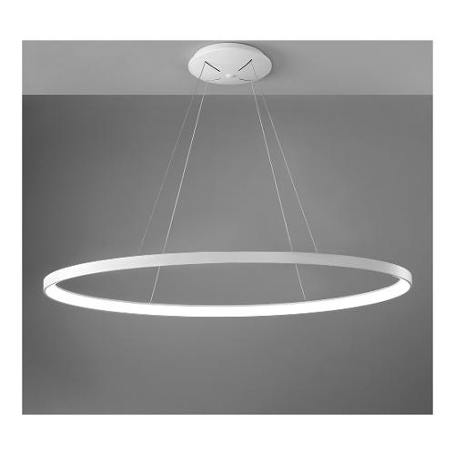 Vivida International Sospensione LIFERING O 120 Bianco (120x75x300cm) 0095 32 BI WN 1 luce - LED - Max 80W
