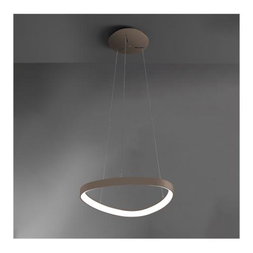 Vivida International Sospensione LIFERING P 61 Sabbia (61,2x60,6x200cm) 0083 30 SA WN 1 luce - LED - Max 48W