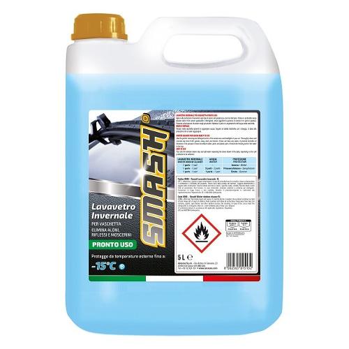 Smash Liquido vetri auto Invernale tanica lt 5,0 8066