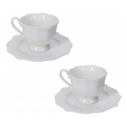 Brandani Set tazzine caffè con piatto 2 pz (80ml) QUEEN 52886