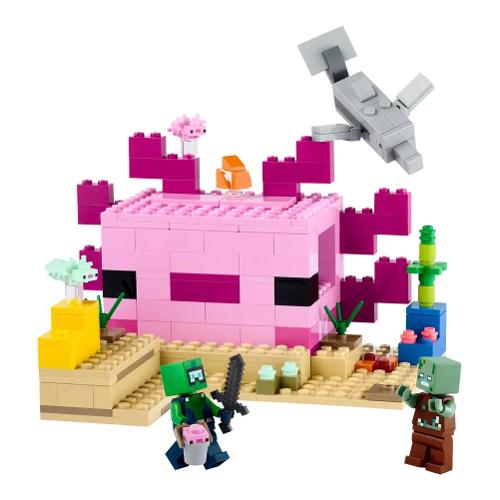 LEGO La casa dell’Axolotl ( 242 pz ) MINECRAFT 7a+ 21247