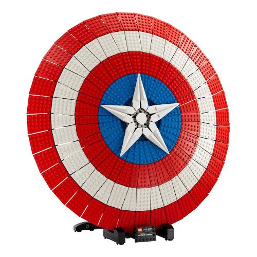 LEGO Lo scudo di Captain America ( 3128 pz ) MARVEL SUPER HEROES 18a+ 76262
