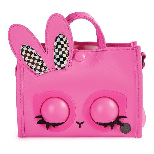 Spin Master Borsetta gioco Interattiva con 30 effetti sonori (12,5x5x15cm) PURSE PETS Assortito 6066416