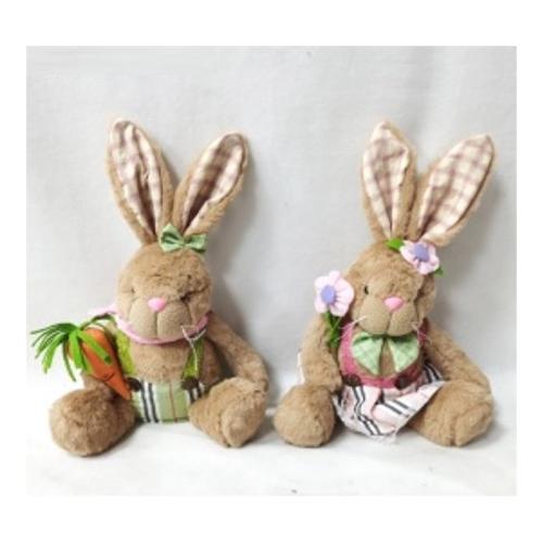 Creare Italia Decoro Coniglio peluche seduto h.37 cm Assortito 33274