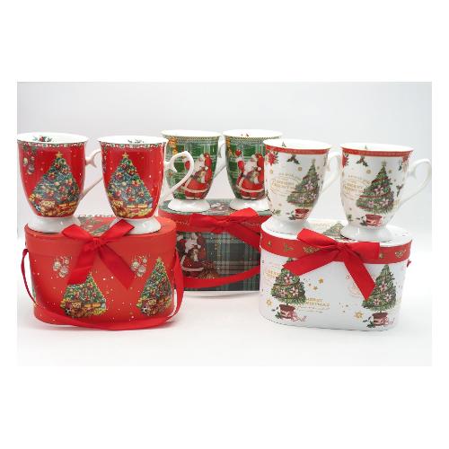 Creare Italia Tazza natalizia 2 pz scatola regalo assortito 30479