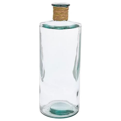 Bizzotto Vaso Vetro (33,5x42cm) Bottiglia ROTANG Trasparente 0202702