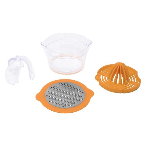 Abert Spremi agrumi Plastica 4in1 con grattugia inox Giallo V60129502004