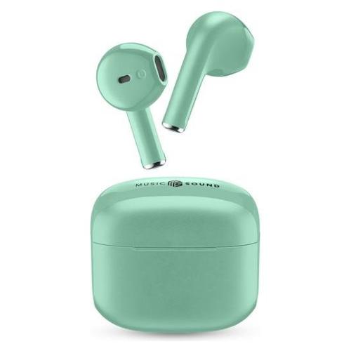 Cellular Line Auricolari microfono bluetooth MUSIC SOUND Swag Tws Green BTMSTWSSWAGG