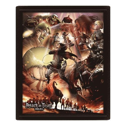 Pyramid International Poster 3D ATTACK ON TITAN S3 Epic Struggle EPPL71528