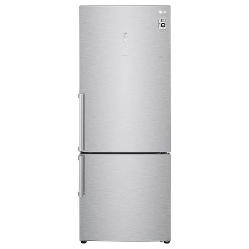 Lg Frigorifero Combinato No Frost Noble steel GBB569NSAGB classe D (70,5x74x185cm)