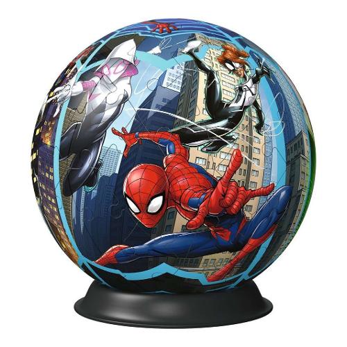 Ravensburger Puzzle 73 pz Ball Spiderman 6a+ (12,9cm) 3D 11563